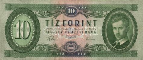 1957. 10Ft (3x) + 1960. 10Ft (3x) + 1962. 10Ft T:I,II,III