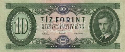 1957. 10Ft (3x) + 1960. 10Ft (3x) + 1962. 10Ft T:I,II,III