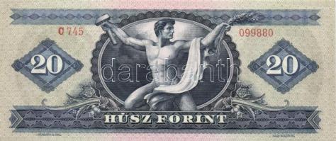 1949. 10Ft + 1969. 20Ft + 1975. 50Ft T:II+ (sarkok kopottak),I,II