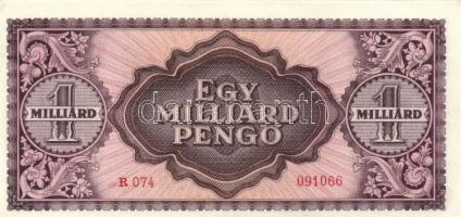 1946. 1.000.000.000P + 1.000.000.000MP vágáshibás T:II,II-