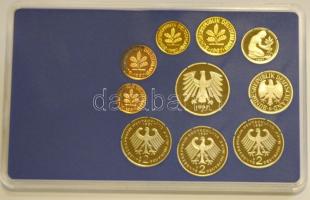 NSZK 1997. 50Pf-5M 10klf pénzérme szettben, (5x) A,D,F,G,J verdejellel T:PP
GFR 1997. 50 Pfennig - 5...