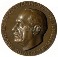 Abonyi Grandtner Jenő (1907-1983) 1939. "Bakay Lajos" orvos bronz emlékérem (103mmm) T:2 /  1939. Lajos Bakay doctor Br commemorative medal Sign: Jenő Abonyi Grandtner (103mm) C:XF HV-23.
