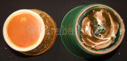 2db nagyméretű kerámia kaspó hibátlan állapotban