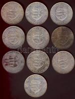 1947. 5Ft Ag "Kossuth" (10x) T:vegyes