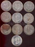 1947. 5Ft Ag "Kossuth" (10x) T:vegyes