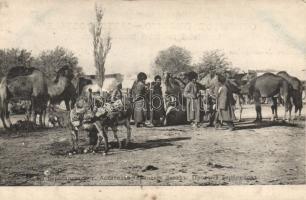 Ashkhabad / Ashgabat camel market, folklore