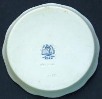 1942 Kézzel festett jelzett sorszámozott Herendi porcelán kistányér / Herendi handpainted numbered c...