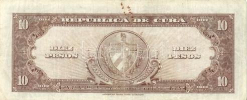 Kuba 1949. 5P + 10P + 1960. 1P T:II-,III
Cuba 1949. 5 Pesos + 10 Pesos + 1960. 1 Peso C:VF,F