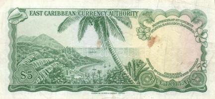Kelet-Karibi Államok 1965. 5$ sign.4 T:II- R!
East Caribbean States 1965. 5$ signature 4 C:VF rare!