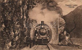 Lotru mountain, railway tunnel