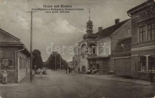 Krásno nad Becvou town hall (Rb)