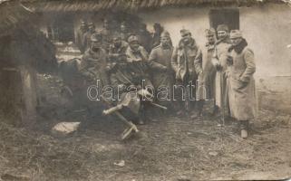 Military WWI Hungarian soldiers group photo