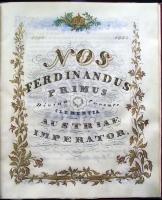 VÉDETT! 1842 Armalis (címeres-levél) Rampel József erdélyi nemes és családja részére. 8 beírt pergam...