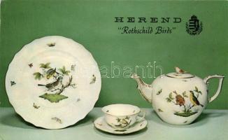 Herend porcelain, advertisement (modern lap)