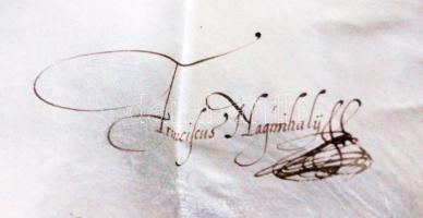 1609 Oklevél vitás ügyben ítélt birtok (Korpona város) adományozásáról kevendi és ormosdi Székely Fr...