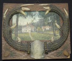 4db jó állapotú fa keret klf méretekben (10x10-23x23cm)