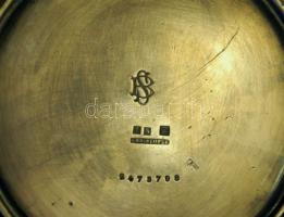 cca 1900 Jelzett ón teáskanna 8cm magas