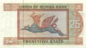 Burma 1972. 25K T:I
Burma 1972. 25 Kyats C:Unc