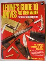 1993 Levine`s Giude to Knives - Késkatalógus, 3. kiadás, rengeteg képpel illusztrálva és adatokkal