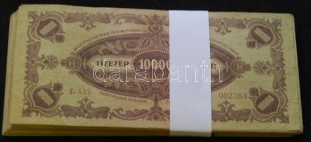 1945. 10.000P bélyeggel (50x) T:II,II-,III