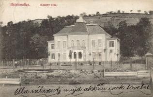 Balatonaliga Kmethy-villa