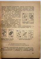 1957 Minerva Kártya kézikönyv sérült borítóval