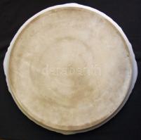 XIX. századi virágokkal díszített jelzés nélküli porcelán tál / Chinaware bowl d:41cm