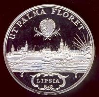 Németország 1991. Bfg Bank által kiadott 1680-as Lipcsei emlékérem másolata Ag(835) 15g T:PP
Germany...