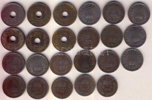 1941. 10f (5x) + 1942. 2f (4x) + 10f (8x) + 1943. 20f (6x) T:2-,3