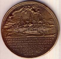 Németország 1690. Philipp Heinrich Müller "Kanizsa Visszafoglalása 1690" ezüst emlékérméne...