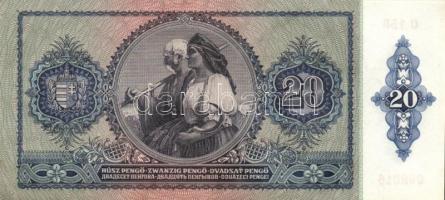 1941. 20P (2x) egymás utáni sorszámmal! T:I