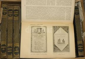 Új idők lexikona I.-XXIV. kötet. (hiány: 5,18,24) (kétszer 6,9.), Signer és Wolfner Irodalmi intézet...