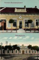 Mosonszentjános Ámon Adolf kereskedése és takarékpénztár