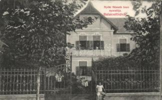 Balatonföldvár Nyéki Németh Imre nyaralója (EK)