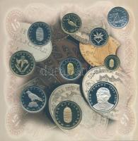 1998. 50f-200Ft 10klf db, benne 2klf 100Ft és 200Ft Ag "Deák" + 1db 100Ft "1848-49-es...