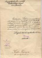 1921-1923 M. Kir. Államvasutak dolgozóinak előléptetései, megbízásai 23db