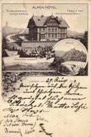 1893 (!) Schöckl Stubenberghaus litho