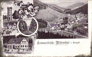 Wildenthal with the hotel of Emil Gnüchtel (EK)