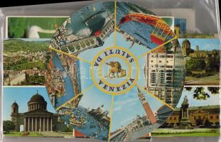 34 klf modern városképes lap, közte nagy alakúak