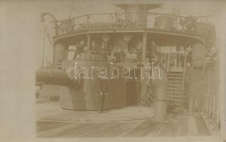 K.u.K. warship board, original photo