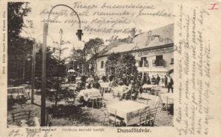 Dunaföldvár Stefánia mulató kertje