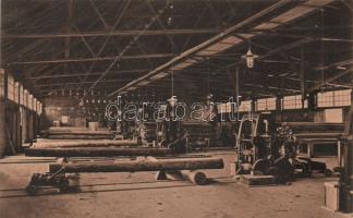 Nagytalmács sawmill interior