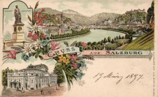 1897 Salzburg litho