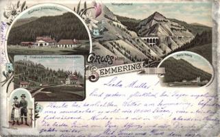 1896 Semmering litho