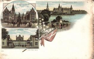 1897 Frederiksborg Palace litho