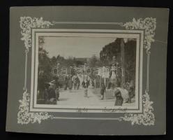 1910 Kyoto utcakép. Zsoldos Elek fotója / Kyoto street-view. Photo of Elek Zsoldos 22x18 cm