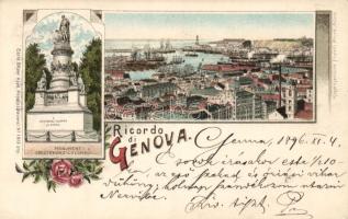 1896 Genova litho