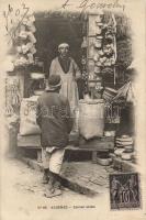Algerian grocery shopkeeper