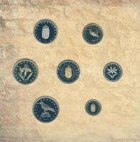 2005. 1Ft-100Ft 7klf db + 10Ft "József Attila" dísztokos szettben T:PP Csak 7000db!