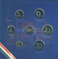 2004. 1Ft-100Ft 8klf db, szettben, benne 50Ft "Magyarország az EU tagja" T:PP Csak 7000db!